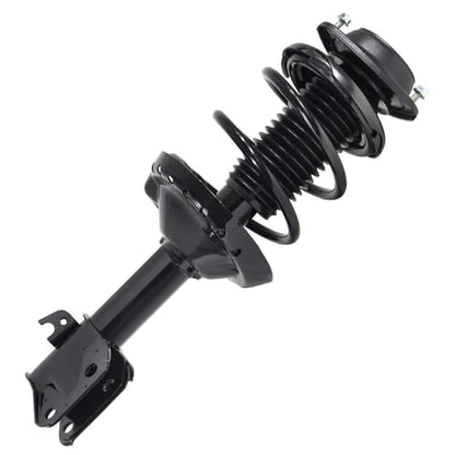 Detroit Axle - 2pc Front Struts for 2004 2005 2006 2007 Subaru Impreza [Sedan], Struts with Coil Spring Assembly Replacement Suspension - size: 11197_11198/Pair