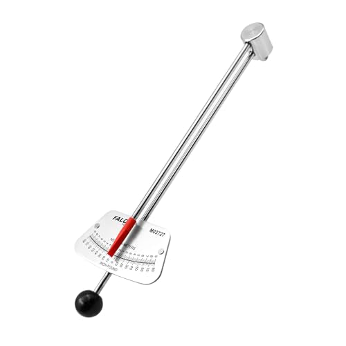 1/4-inch Drive Beam Torque Wrench - 0-80 Inch/Pounds and 0-9 Newton/Meter Torque Wrench - High Visibility Markings for Easy Readings