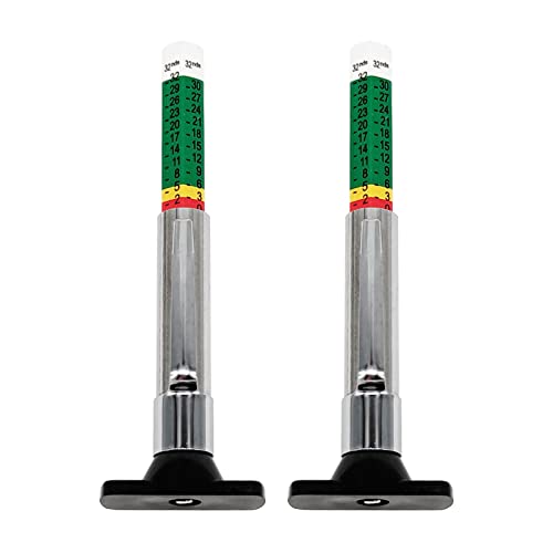 Newkita Tire Tread Depth Gauge, 2 Pack