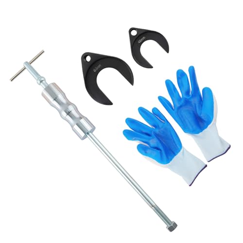maXpeedingrods Slide Hammer Cv Axle Puller, Inner CV Axle Removal Tool with 48mm 63mm CV Joint Fork Adapter, Front Wheel Drive Axle Pulley Attachment - style: 3 Pcs