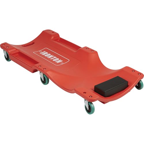 Ironton Low-Profile Creeper, 280-Lb. Capacity, 40in. L | Controlled lifting, Shop and garage use, Stable support, Easy positioning, Durable steel construction