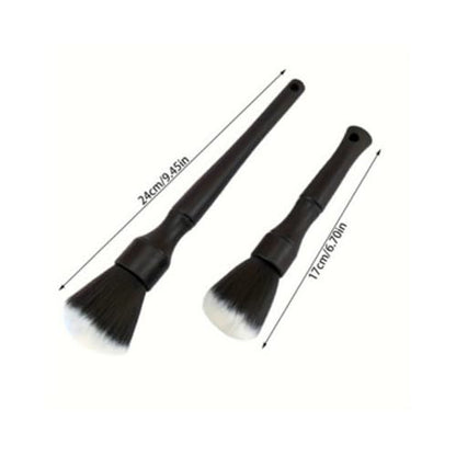 4PCS Car Interior Cleaning Brushes Set，Soft Bristles Detailing Brush Dusting Tool for Air Vents, Dashboard & Crevices