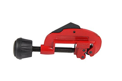 Double Flaring Tool Set Professional Grade Double Brake Flaring Tool Heavy Duty Brake Line Flaring Tool Kit and Swage Tool, Flare Tool with Tubing Straightener or Cutter