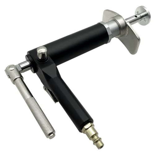 ZKTOOL Air Powered Brake Piston Wind Back Tool, Pneumatic Brake Caliper Piston Compressor Tool, Brake Pump Adjusting Tool.
