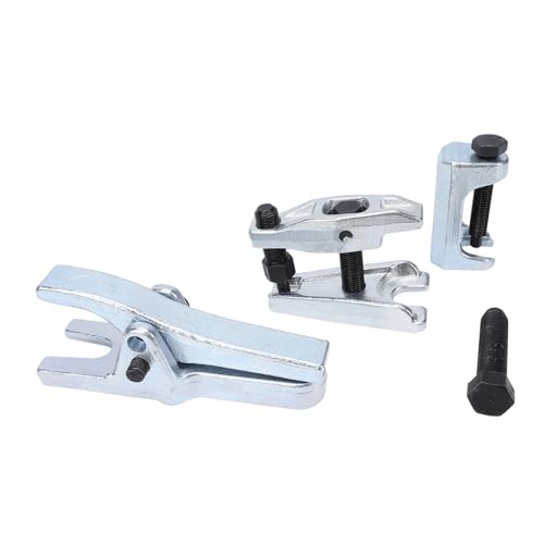 Alomejor Ball Joint Separator Set Steel Ball Joint Puller Removal Tool Kit 3 Piece Adjustable 20 to 50mm for Tie Rod Steering Arm Front Suspension Repair