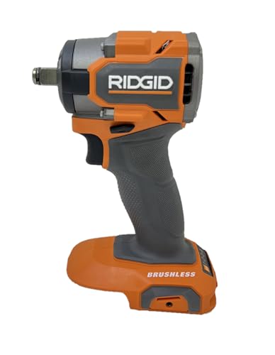 RIDGID 18V SubCompact Brushless Cordless 1/2 in. Impact Wrench (Tool Only) | Battery and Charger Sold Separately - Not eligible for the Lifetime Service Agreement