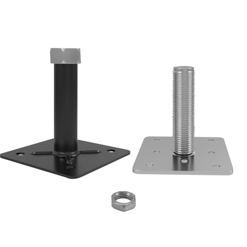 8 Pcs House Floor Jacks, 5" to 8" Adjustable Height | House Jacks for Leveling, Floor Leveling Support, Screw Jack Post for Home Leveling, Basement, Porches, Roof Beams and Decks - size: 5" to 8"