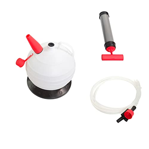 1.6 Gallons Oil Fluid Liquid Extractor Boat Car Auto Pump Oil Change Pump Kit for Boat,ATV,Motorcycle,UTV,Car