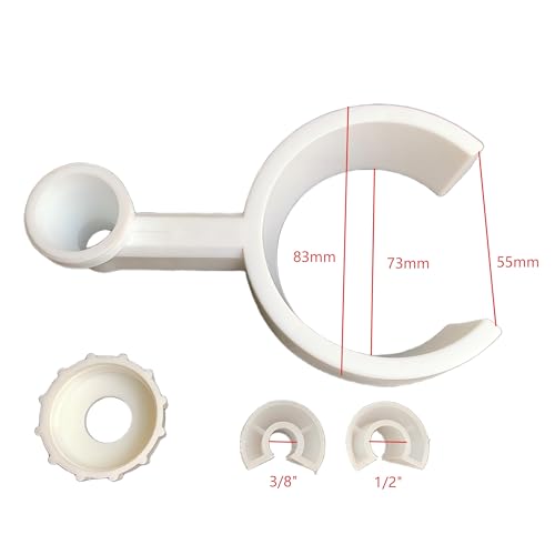EBT2 1000ml Glass Separatory Funnel Set, PTFE Stopcock with Casting Iron Support Stand, Clamp and PP Holder