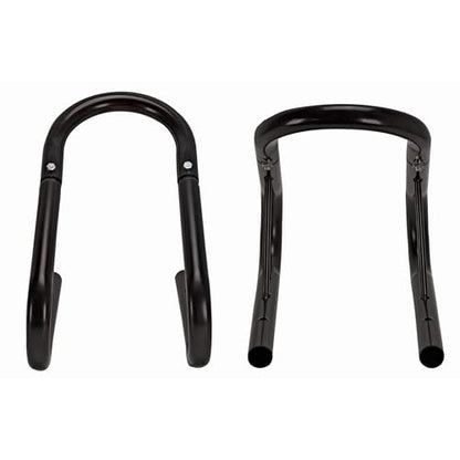 Extreme Max 5001.5759 3-Piece Motorcycle Wheel Chock - 6.5" Wide, Black