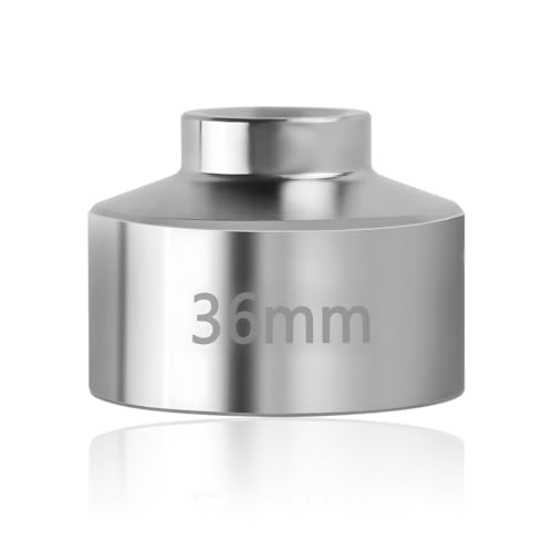 36 mm Oil Filter Socket - 6 Point Steel Oil Filter Cap Wrench for Car Accessories - size: 36mm