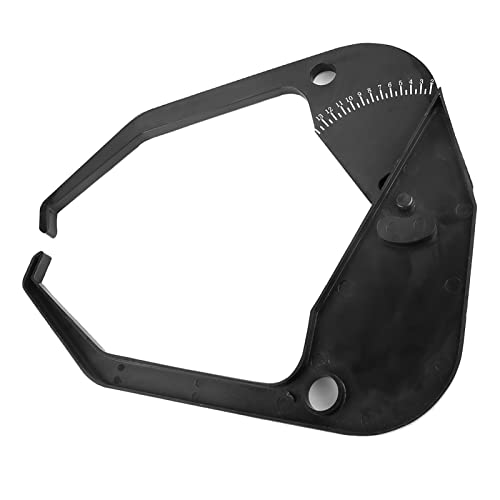 Wheel Balancer Caliper, ABS Rim Width Gauge Tire Measuring Tool, Clear Scale Reading Portable Manual Measurement for Wheel Balancing Mechanics and Auto Shops