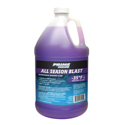 Prime Guard 93506 All Season Blast -35°F Windshield Washer Fluid - 1 Gallon (Pack of 6) - size: 6 Pack, style: All Season Blast -35°F