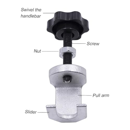 zipelo Car Windshield Wiper Arm Removal Tool, Carbon Steel Heavy Duty Vehicle Windscreen Wiper Puller with Adjustable Knob, Auto Blade Remover Accessories, Universal for SUV RV Truck - size: Style 2