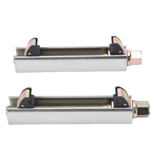 aqxreight Motorcycle Coil Spring Compressor Tool, Heavy Duty Chrome Molybdenum Steel for Rear Double Shock Absorbers with Protective Sleeve and Guide Rail, Fit Most Motorcycle Coil