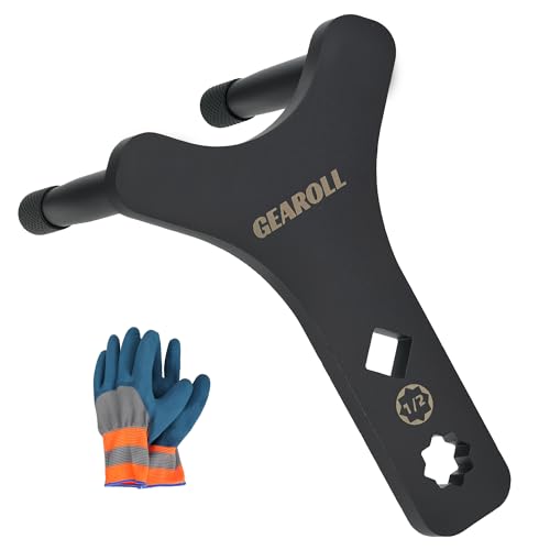 Lower Control Arm Prying Tool, Suspension Specialty Arm Lever Bushing Tool, Lower Ball Joint Pry, Control Arm Tool Suspension Arm Lever Compatible with 1/2" Drive Extension Breaker Bar - size: lower control arm tool