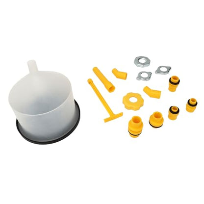 15Pcs SpillProof Coolant Funnel Kit for Car Yacht Boat – Radiator Fluid Bleeder Adapter Set