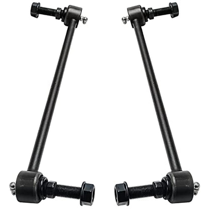 Detroit Axle - 4pc Front Struts Sway Bars for 2013-2019 Ford Explorer, Struts & Coil Spring Sway Bar End Links 2014 2015 2016 2017 2018 Replacement Suspension Kit Ready Struts Shocks Assembly - size: 4QS47462/ sway kit