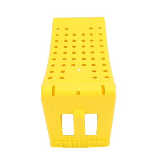 Jiawu Wheel Chocks, 2Pcs Heavy Duty Wheel Stoppers, Anti Slip Wheel Wedge, Anti Slip Tire Stopper Block Set, Vehicle Service Ramps, Triangular Wheel Stopper for Trailer, RV, Truck, Car