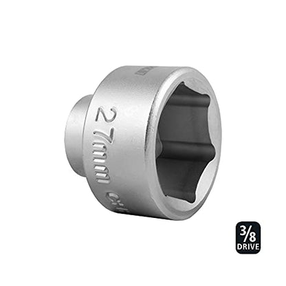 OEMTOOLS 27 MM OIL FILTER SOCKET - style: 27 mm