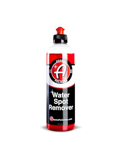 Adam's Water Spot Remover - Hard Water Stain Remover for Glass, Shower Doors, Paint, Windows, Car Detailing, Calcium, Magnesium & Soap Scum Remover - style: 16oz