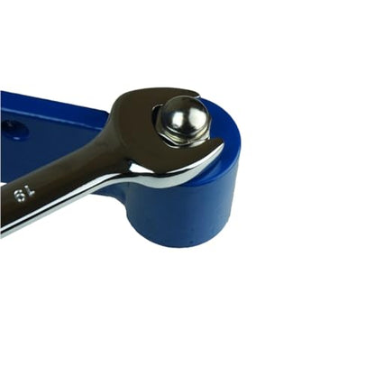 K Tool International Metric Combination Wrench Set, 13-Piece Fully Polished, Heat-Treated Chrome Vanadium Steel, Durable, Sizes (7mm-19mm Wrenches); KTI41800