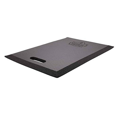 Ergodyne ProFlex 381 Lightweight Kneeling Mat, Thin Foam Knee Cushion, Standard, 14" x 21" x 0.5" ,Black - size: Standard