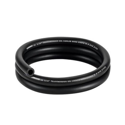 EVIL ENERGY 5/16" Transmission Oil Cooler Hose 5FT 250PSI SAE J1532 - size: 5/16 5FT
