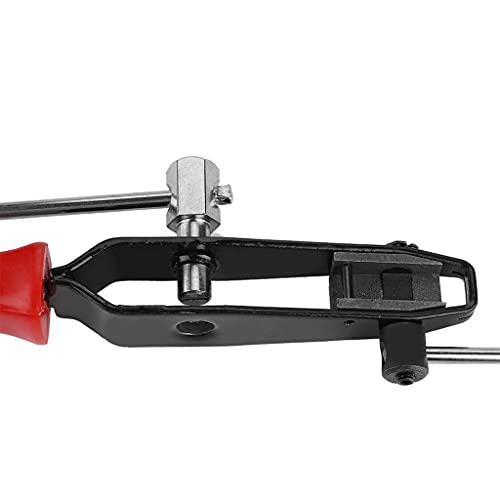 CV Joint Ear Clamp Banding Tool with Cutter, ESreake Auto Vehicle Tools Cut-Off Pliers Use for Car Repair, 10mm Fuel Hose, Cooling System, Vacuum Hoses Clamping (CV Joint Banding Tool with Cutter) - style: CV Joint Banding Tool with Cutter