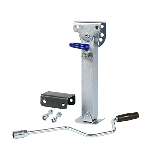 Floor Jacks 350~490mm Trailer Stabilser Legs Drop Down Caravan Parking Corner Steady Motorhome Camping RV Prop Stands Parts Accessories Trolley Jacks