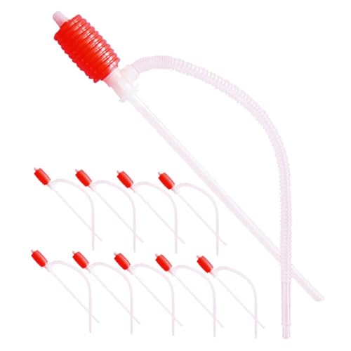 SOLUSTRE 10pcs Car Kit Fuel Transfer Hose Siphon Pump Material Pump Tool for Vehicle Maintenance