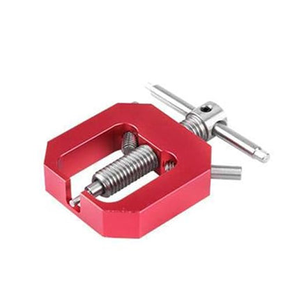 1/8 1/10 RC Motor Gear Puller Remover Universal Pinion Gear Tooth Extractor Repair Tool for 1:8 1:10 Scale Crawler Truck Car Upgrade Parts HSP HPI Axial SCX10 Traxxas RC4WD Redcat (Red) - color: Red