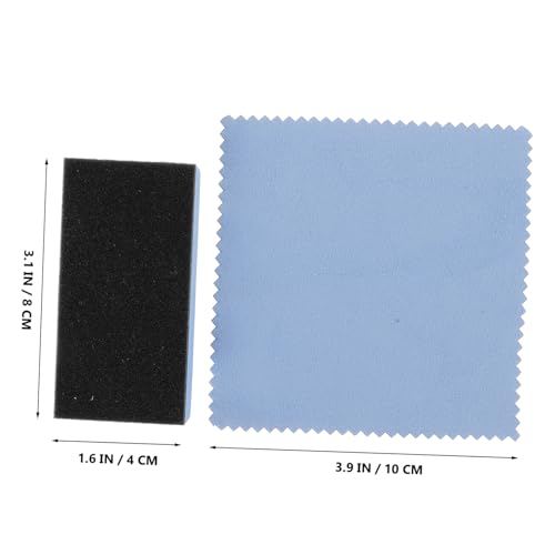 Alipis 1 Set Tire Applicator Sponge Dressing Cloth Kit Car Detailing Tool for Easy Application Versatile Use Durable Buffing Pads for Tire Shine and Waxing
