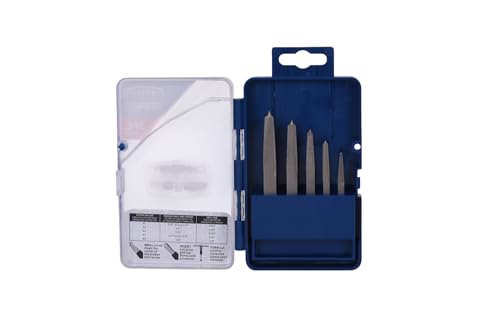 Century Drill & Tool 73215 5-Piece Square Flute Screw Extractor Set, #1 - #5, for Extracting Broken Screws and Bolts Without Damaging Threads - size: 5-piece Square Flute