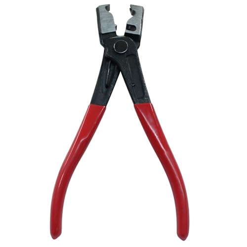 Hose Clamp Pliers, Clic-R Type Plier for Removal and Installation Hose Clamps, Hose Clamp Crimping Tool for Automobile Collar Pliers CV Boot Clamp Repair Car