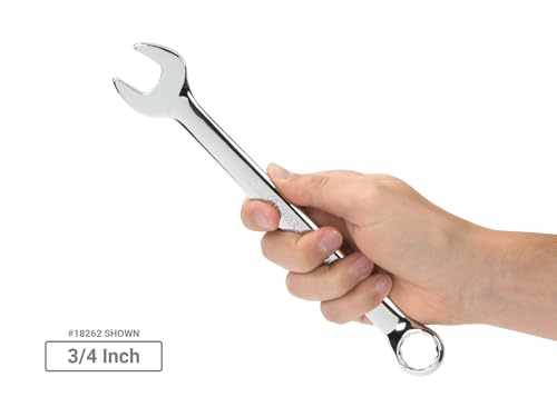 TEKTON Combination Wrench Set, 19-Piece | WCB91102 - size: 19-pc. (1/4 - 1-1/4 in.), style: Rack
