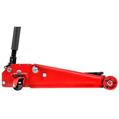 AFF 3.5 Ton Professional Floor Jack - Heavy Duty, Dual Pump - Low Profile Hydraulic Car Jack