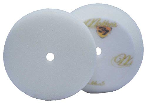 McKee's 37 MK37-62375-1610 Redline White All-in-One Foam Polishing Pad (3.75 Inch) - size: 3.75 Inch