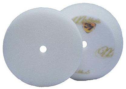 McKee's 37 MK37-62375-1610 Redline White All-in-One Foam Polishing Pad (3.75 Inch) - size: 3.75 Inch