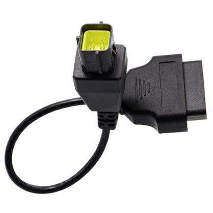16 Pin 6 Pin OBD2 OBDII Motorcycle Diagnostic Cable Adapter Compatible with Husqvarna - color: For Husqvarna 6Pin