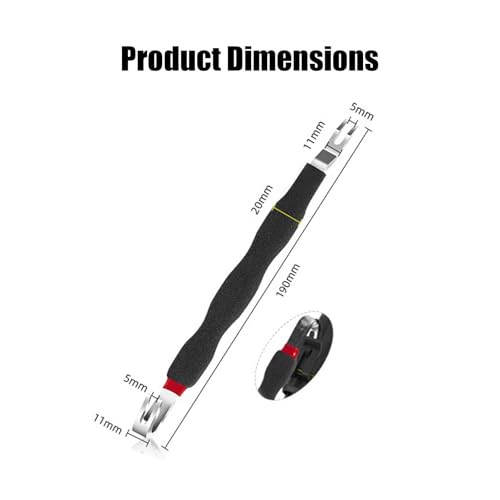 Automotive Electrical Terminal Connector Separator Tool - Universal Vehicle Wire Terminal Remover (1Pcs(Black)) - color: 1pcs(black)