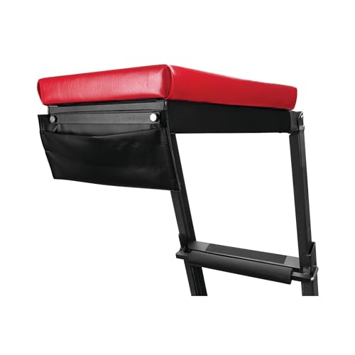 Performance Tool W85038 High Top Adjustable Creeper to Work On Vehicles, Black/Red, 45-66-inch Height - style: High Top Adjustable Creeper