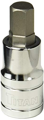 Titan 15611 1/2-Inch Drive x 11mm Hex Bit Socket - size: 11mm