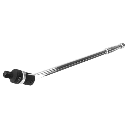 Performance Tool W32124 1/2-in Drive High Torque Flex Handle Home Improvement Hand Tool, Black/Silver, 18-Inches - style: 1/2" Drive 18" Flex Handle Breaker Bar