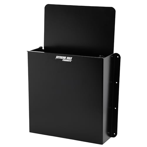 Extreme Max 5001.6325 Wall-Mount Aluminum Floor Jack Holder - Black - color: Black