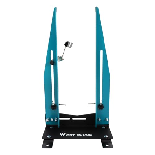 Professional Wheel Truing Stand for Bicycle Alignment Repair, Portable MTB & Road Bike Maintenance Tool, Adjustable for 27.5-29 inch Wheels