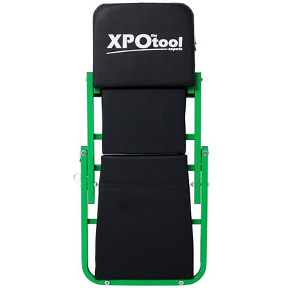Mechanic Creeper, Garage Gift, 36" Z Creeper Seat, 2 in 1 Mechanic Gifts, 300 lbs Capacity, Low Profile Creeper with 6 pcs Wheels in Garage/Shop for Fathers Day Tool Gift - Green+Black