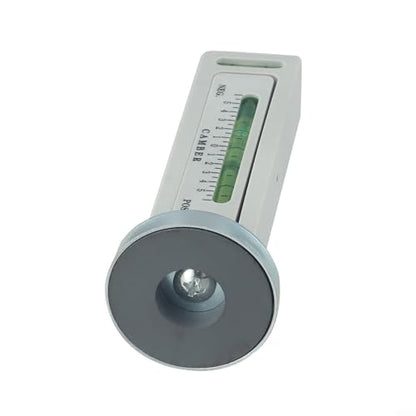 Adjustable Magnetic Camber Gauge Level Tool Aluminum Alloy Four-Wheel Alignment Measurement For Car Caster And Camber, White