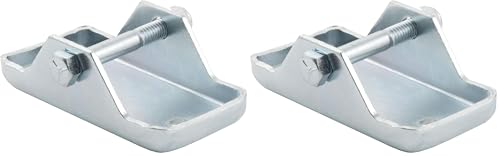 CURT 28271 Trailer Jack Foot, Fits 2-Inch Diameter Tube, Supports 2,000 lbs (Pack of 2) - size: Pack of 2