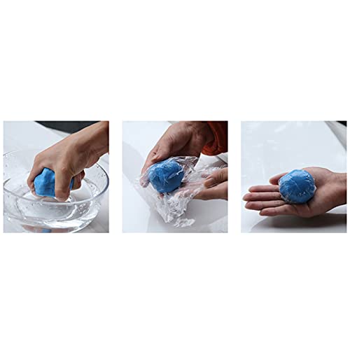 Car Clay Bar, Reusable Auto Detailing Clay with Fine Fiber Rubber for Car Body Glass Mirror Bumper, Safe